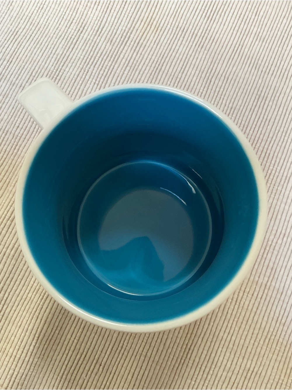 Starbucks White Mug with Blue and Green Mackinac Bridge Graphic - Picture 5 of 5